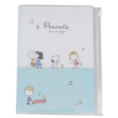 B6ウィークリー手帳2025 スヌーピー 2025年週間ダイアリー スライダーポケット Dance time ピーナッツ カミオジャパン キャラクタースケジュール帳 10月始まり 令和7年手帖 メール便可 マシュマロポップ
