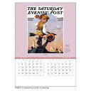 2025 Calendar サタデー イブニング ポスト 壁掛けカレンダー2025年 ノーマン ロックウェル トーダン 海外作家 アート インテリア 令和7年暦...