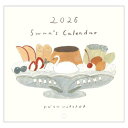 2026 Calendar トビマツショウイチロウ Swan's Calendar 壁掛けカレンダー2026年 スケジュール アクティブコーポレーション アート...