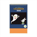 2026Calendar せなけいこ 卓上カレンダー2026年 月曜始まり 学研ステイフル 書き込み インテリア 令和8年暦 メール便可 マシュマロポップ