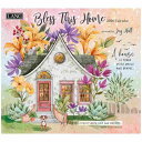 2026 Calendar LANG ラング 壁掛けカレンダー2026年 Bless This Home Joy Hall カントリー 家 インテリア 令和8年暦 マシュマロポップ