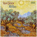 2026 Calendar TUSHITA 壁掛けカレンダー2026年 Vincent van Gogh - Colours of the Provence ハ...