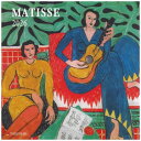 2026 Calendar TUSHITA 壁掛けカレンダー2026年 Matisse ハートアートコレクション アート 名画 インテリア 令和8年暦 マシュマ...