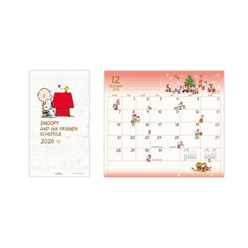 2026 diary スヌーピー スリムマンスリーダイアリー SNスリムピーナッツ犬小 ピーナッツ 日本ホールマーク 10月始まり キャラクタースケジュール帳 ...
