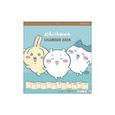 2026Calendar ちいかわ 壁掛けカレンダー2026年 ウォールカレンダー スクエア スケジュール サンスター文具 キッズ インテリア 書き込み 令和8...