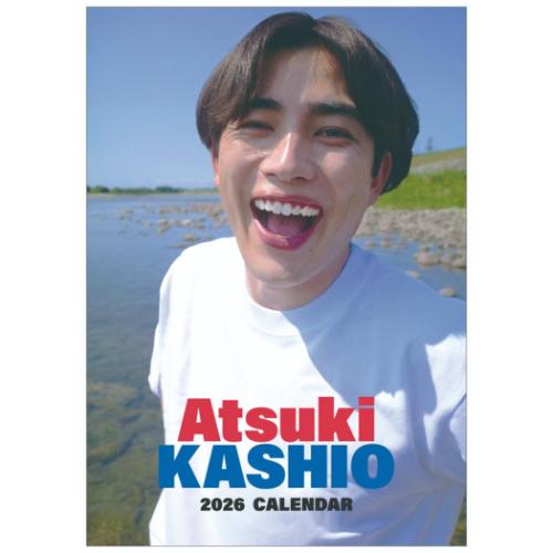 2026 Calendar 卓上 樫尾篤紀 卓上カレンダー2026年 トライエックス 男性タレント 俳優 令和8年暦 メー..