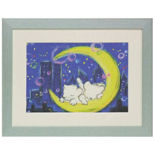 取寄品 絵描きサリー SAT-01 リミテッドエディション額装 メッセージアート