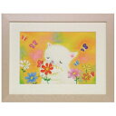 取寄品 絵描きサリー SAT-16 リミテッドエディション額装 メッセージアート(3)