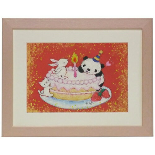 取寄品 絵描きサリー SAT-17 リミテッドエディション額装 メッセージアート