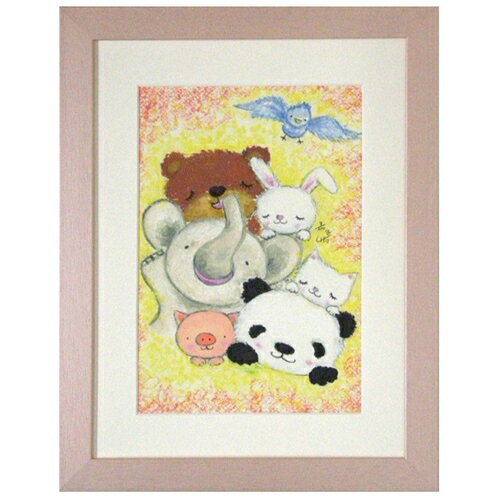 取寄品 絵描きサリー SAT-31 リミテッドエディション額装 メッセージアート