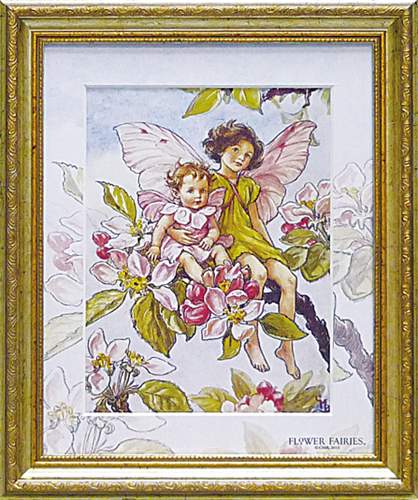 取寄品 フラワーフェアリーズ アップルブロッサムフェアリー アートフレームwithプリントマット ARTグッズ