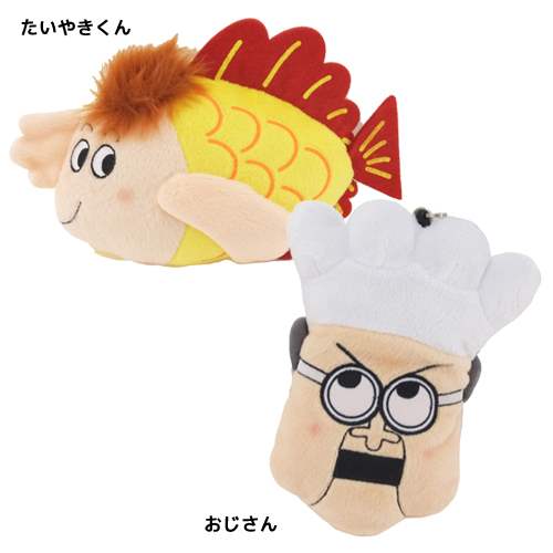 リール式ぬいぐるみパスケース およげ！たいやきくん パスケース ティーズファクトリー 定期入れ かわいい ティーンズ 雑貨 マシュマロポップのサムネイル