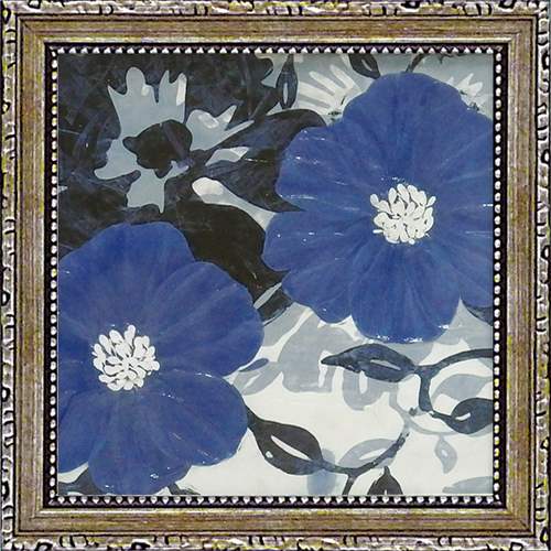 取寄品 アイボ フラワーアート ミニゲルアート メディテーションガーデン2 額付き ポスター インテリア 雑貨