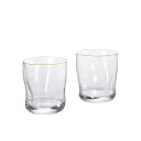 Formes de nature タンブラー フリーカップペアセット Gold & Platinum アデリア 酒器 ギフト 雑貨 石塚硝子 取寄品