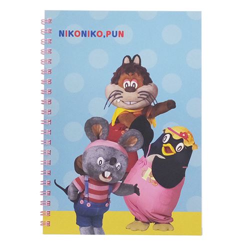 A5 リングノート にこにこぷん リングノート NHK JM 文具 子供 ティーンズ ジュニア メール便可 マシュマロポップのサムネイル