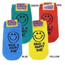 キッズ 靴下 HAVE A HAPPY DAY 子供用 アンクルソックス オクタニコーポレーション 13-18cm かわいい ファッション 雑貨 グッズ シネマ...
