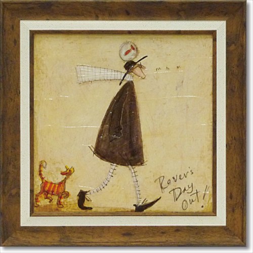 アート フレーム パネル さまよい人のおでかけ 額付き ポスター サム トフト 絵画 ギフト インテリア 雑貨 取寄品 マシュマロポップ