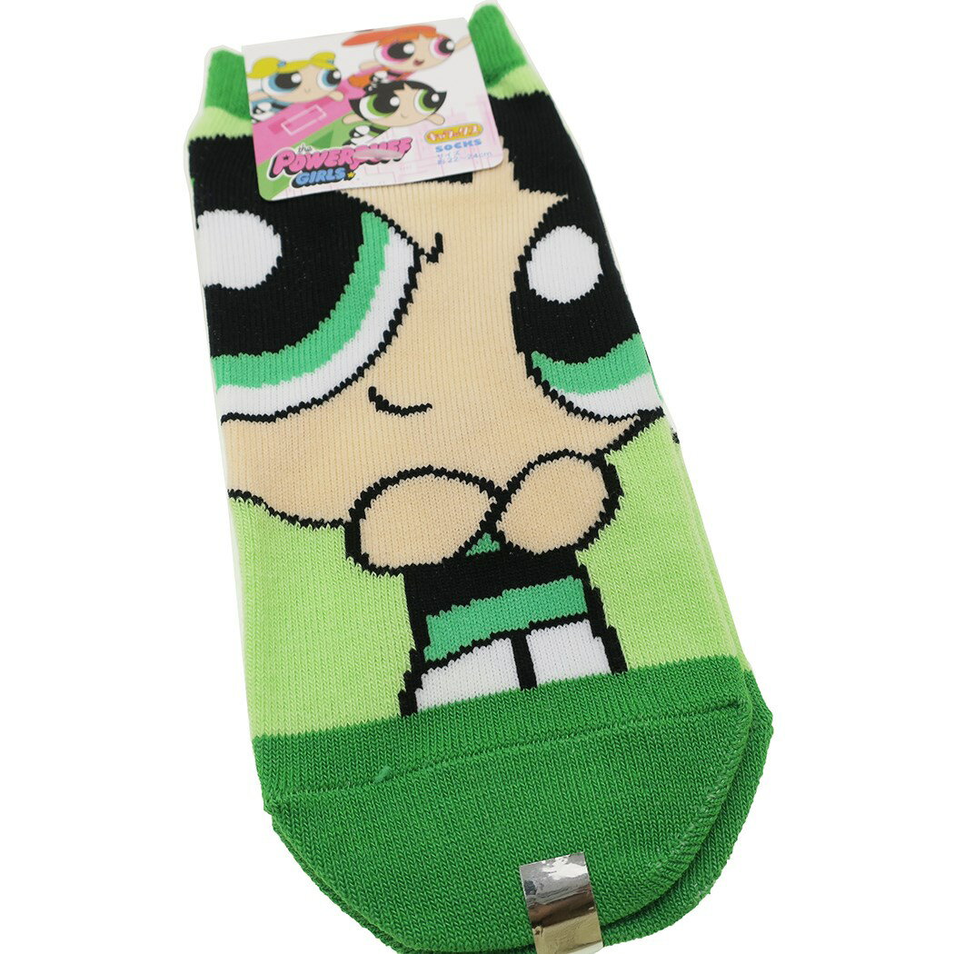 レディース ソックス バターカップ パワーパフガールズ 女性用 靴下 スモールプラネット 22〜24cm ティーンズ ジュニア かわいい グッズ メール便可 マシュマロポップ
