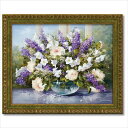 Art Frames サマーグリーティング1 シューンハマー フラワー アート 花 ギフト 額付き ポスター インテリアグッズ 取寄品 マシュマロポップ