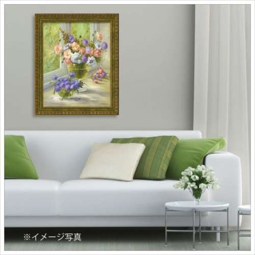 【Art Frames】 サンデーモーニング シューンハマー フラワー アート ユーパワー 58×48cm 花 ギフト 額付きポスター インテリアグッズ通販【取寄品】マシュマロポップ