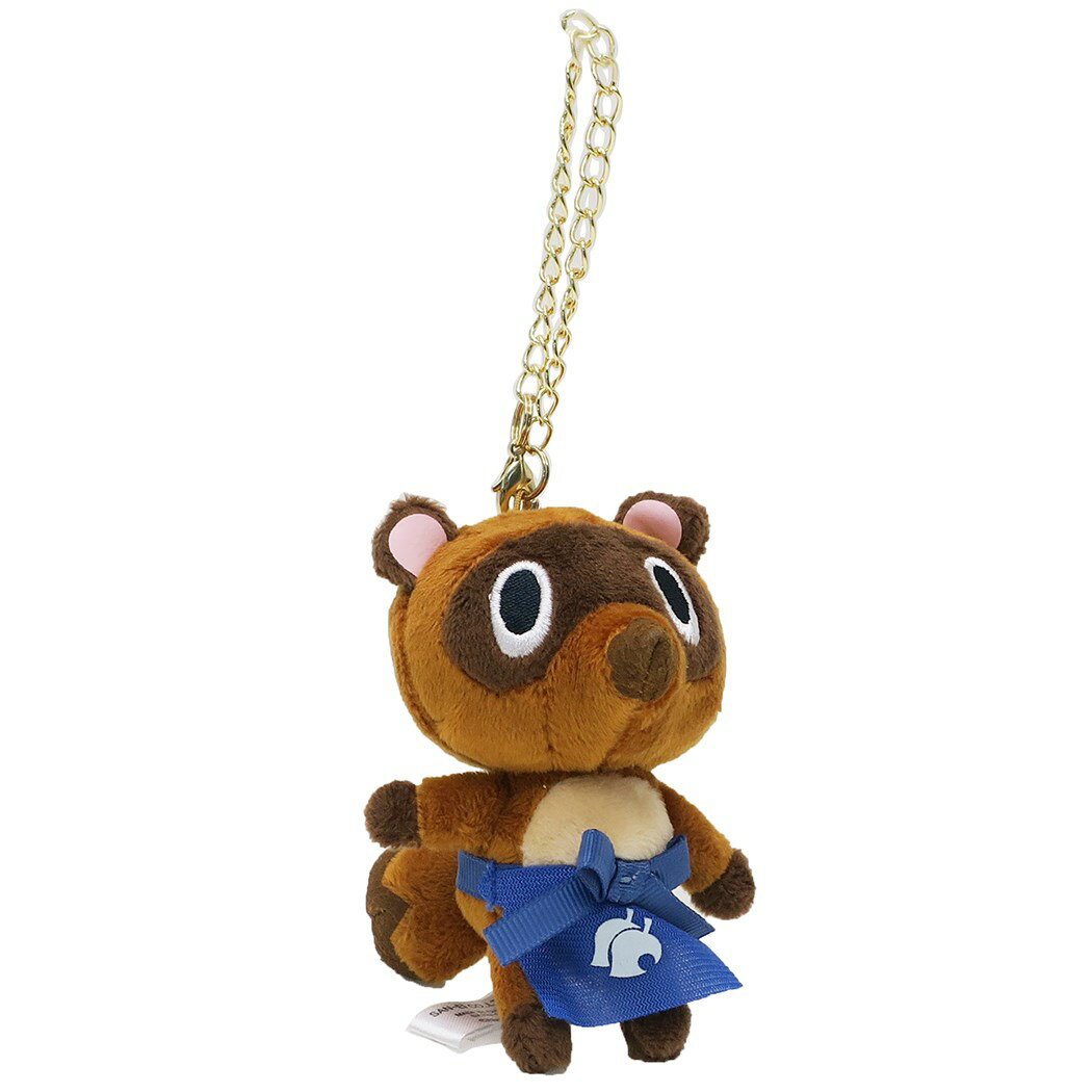 ミニ ぬいぐるみ ボールチェーン まめきち つぶきち商店 どうぶつの森 マスコット nintendo 三英貿易 10cm ティーンズ ジュニア かわいい グッズ マシュマロポップのサムネイル