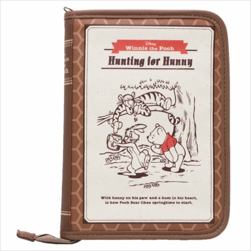 片面ジャバラマルチケース ブック型 くまのプーさん 母子手帳ケース ディズニー ママ 雑貨 ティーンズ ジュニア メール便可 マシュマロポップ