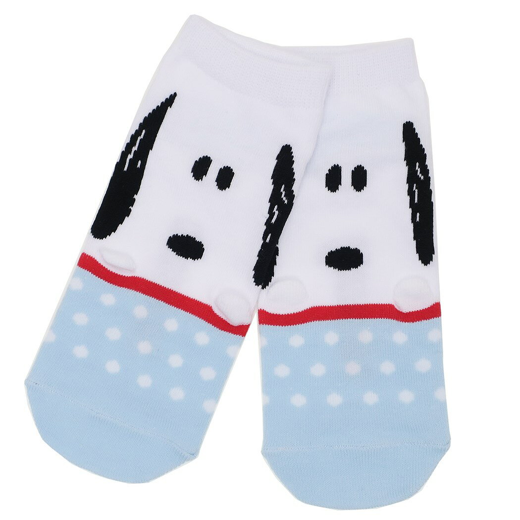 レディース 手付き ソックス ドット スヌーピー 女性用 靴下 ピーナッツ スモールプラネット 22-24cm ファッション 雑貨 ティーンズ ジュニア メール便可 マシュマロポップのサムネイル