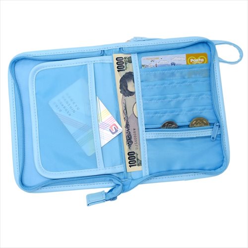 マルチケース ミニタイプ ブルー スヌーピー 母子手帳ケース ピーナッツ ママ 雑貨 ティーンズ ジュニア メール便可 マシュマロポップ