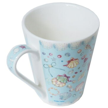 陶器製MUG シェル たけいみき マグカップ クローズピン 300ml ギフト 雑貨 ガーリーイラストグッズ マシュマロポップ