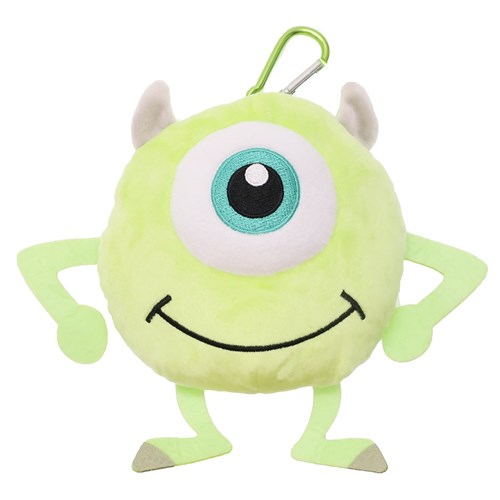 ぬいぐるみ リール付き パスケース マイク モンスターズインク 定期入れ ディズニー SHO-BI ICカードケース ファッション 雑貨 ティーンズ ジュニア マシュマロポップ