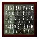 SIGN FRAME New York 2 サインフレーム カフェ インテリア 美工社 額装品 ギフト 装飾インテリア 取寄品 マシュマロポップ