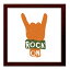 SIGN FRAME Rock On サインフレーム カフェ インテリア 美工社 額装品 ギフト 装飾インテリア 取寄品 マシュマロポップ