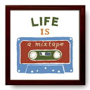 SIGN FRAME Life is Music サインフレーム カフェ インテリア 美工社 額装品 ギフト 装飾インテリア 取寄品 マシュマロポップ