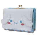 ミニウォレット フェイス デザイン シナモロール 三つ折り がまぐち 財布 サンリオ アルディ かわいい ギフト 雑貨 ティーンズ ジュニア マシュマロポップ
