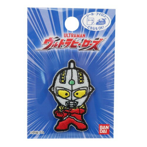 ミニ アイロン ワッペン ウルトラセブン ウルトラヒーローズ ワッペン 2020年 新入学 新学期 キッズ 文具 パイオニア 男の子向け 手芸用品 ティーンズ ジュニア メール便可 マシュマロポップ