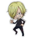 ミニシール サンジ ワンピース ダイカット 防水 mini ステッカー ONE PIECE ゼネラルステッカー 耐水耐光 DECOシール アニメティーンズ ジュ...