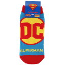 スーパーマン 女性用 靴下 レディース ソックス DCロゴ DCコミック スモールプラネット プチギフト 大人向け メール便可