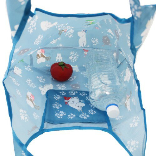 エコバッグ 折りたたみ くるくる ショッピングバッグ ホリデイ ムーミン 北欧 スモールプラネット お買い物かばん ティーンズ ジュニア メール便可 マシュマロポップ