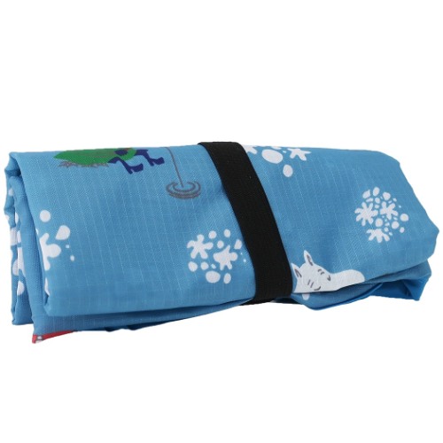 エコバッグ 折りたたみ くるくる ショッピングバッグ ホリデイ ムーミン 北欧 スモールプラネット お買い物かばん ティーンズ ジュニア メール便可 マシュマロポップ