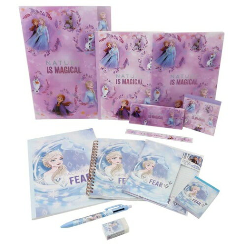 12点文具セット プレゼント アナと雪の女王2 文房具セット 女の子向け 中学生 ディズニー おしゃれ 子供会 景品ティーンズ 雑貨 マシュマロポップのサムネイル