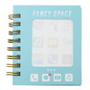 フォトジェニック FANCY SPACE 付箋 リング ふせん クラックス 新学期 雑貨 文具 女子向けグッズ メール便可 マシュマロポップ(4)