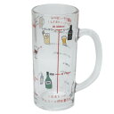 ビアジョッキ ビールグラス 新アルコール摂取適量ジョッキ サンアート おもしろ酒器 プレゼント マシュマロポップ