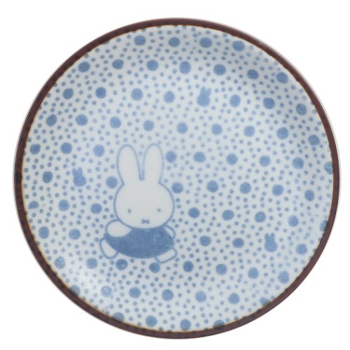 小皿 ミッフィー 美濃焼 ミニプレート 和小紋シリーズ 霞小紋 ディックブルーナ 金正陶器 プレゼント 絵本 マシュマロポップのサムネイル
