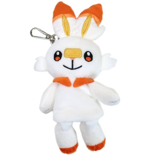 キーホルダー ポケモン リール付き ぬいぐるみ キーマスコット ヒバニー ポケットモンスター スモールプラネット 伸びる鍵カバー マシュマロポップのサムネイル