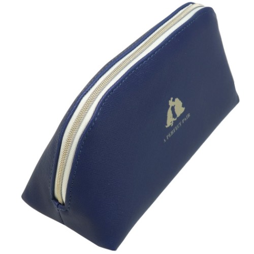 化粧ポーチ わんわん物語 ワイドラウンド ポーチ トランプ ディズニー マリモクラフト プレゼント マシュマロポップ