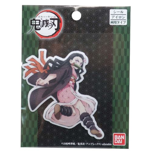 鬼滅の刃 ワッペン アイロンパッチ 竈門禰豆子 少年ジャンプ パイオニア 手芸用品 グッズ メール便可のサムネイル