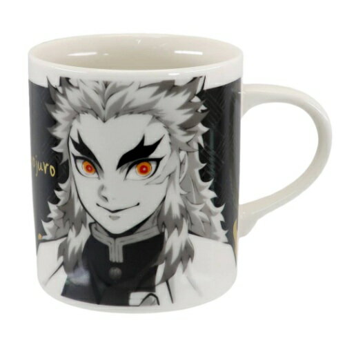 マグカップ 鬼滅の刃 煉獄杏寿郎 モノクローム マグ 少年ジャンプ 金正陶器 プレゼント アニメ マシュマロポップのサムネイル