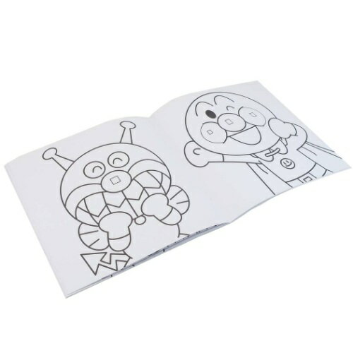 塗り絵 ノート アンパンマン デッカ ぬりえ サンスター文具 知育玩具 アニメ マシュマロポップ アンパンマンとグッズのお城