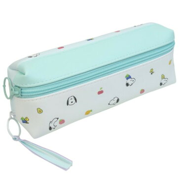 ペンケース スヌーピー 2ルーム ペンポーチ フルーツMIX ピーナッツ カミオジャパン 新入学 新学期準備文具 かわいい 女の子向け 小学生 中学生 高校生 マシュマロポップ