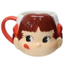 マグカップ 不二家のペコちゃん 磁器製 フェイス マグ サンアート 350ml プレゼント 女の子向け マシュマロポップ